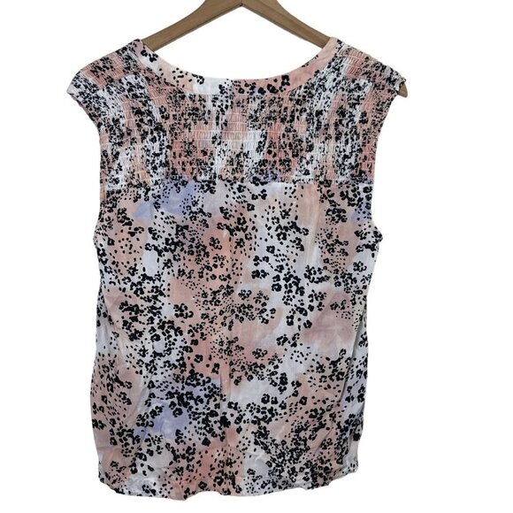 Cloth & Stone for Anthropologie Leopard Print Sleeveless Top – Petite Medium - Picture 2 of 11